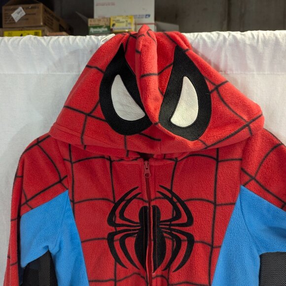 Spiderman Costume/Pajamas Size 0-2 - Picture 4 of 12